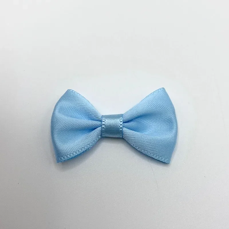 2.5 * 3.8cm Semi-finished Bow Polyester with DIY Accessories, Clothing, Shoes, Hats, Headgear Accessories, Gift Boxes, Bows