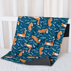 Elinfant Waterproof Foldable Baby Changing Mat,2PCS Portable Diaper Changing Pad