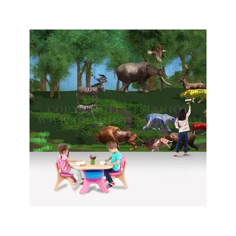 

Indoor Amusement Park Games : Chariot Interactive Graffiti Wall Projection Games Wall Interact for Kids.