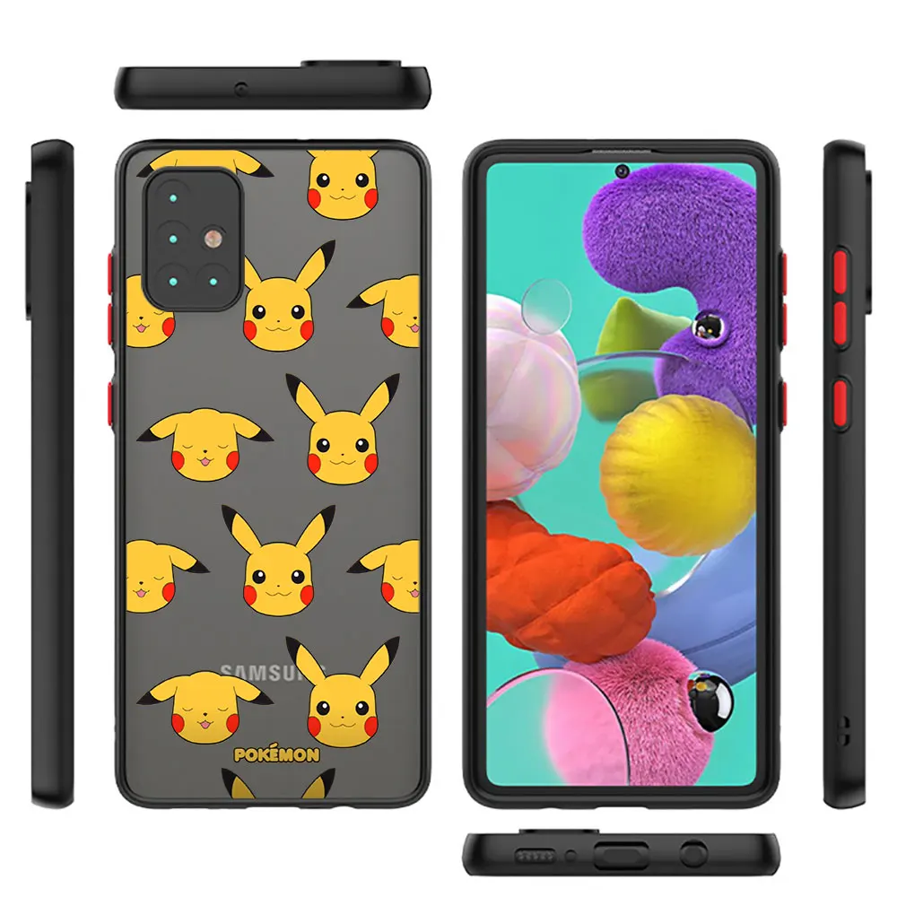 Pokemon Bulbasaur Anime Case For Samsung Galaxy A52 A53 A54 A14 A13 A12 A72 A73 A34 A33 A32 A24 A23 A22 A21s Funda Phone Cover