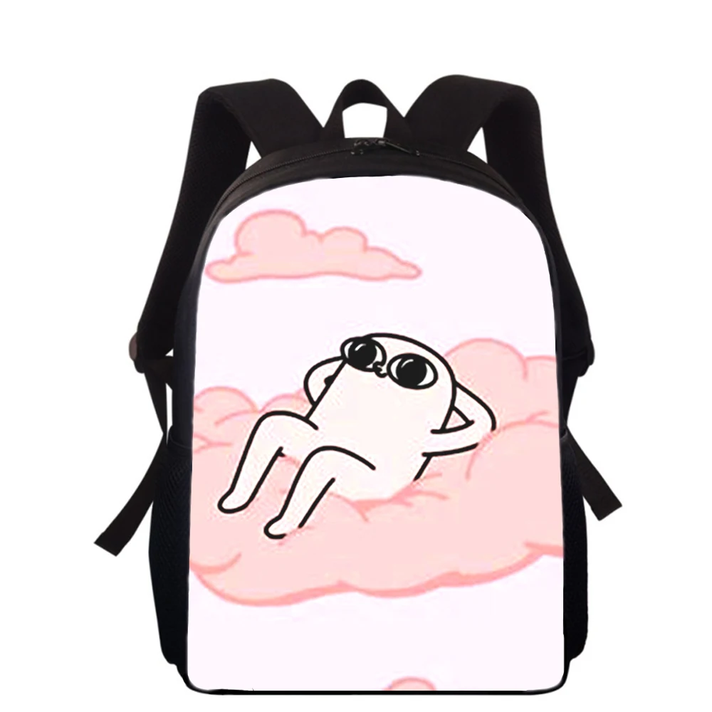 Niedlichen Cartoon Ketnipz 16 "3D-Druck Kinder Rucksack Grundschule Schult aschen für Jungen Mädchen Rucksack Schüler Schulbuch Taschen