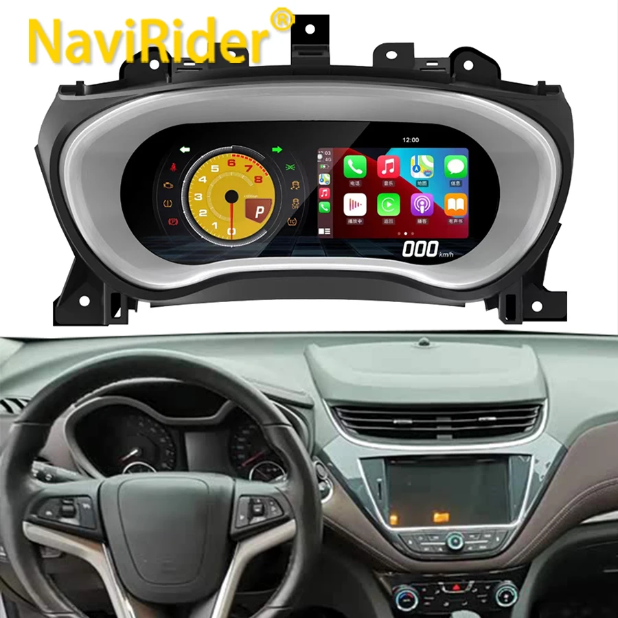 N Navirider For Chevrolet Malibu 8.5th Gener 2015-2018 Speedometer Car LCD Digital Cluster Virtual Dashboard Instrument Panel