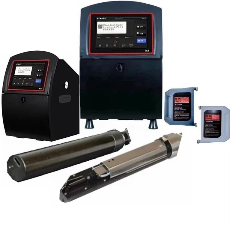 BTMARK Industrial Expiry Date Ink Printing Continuous Automatic Clean CIJ Inkjet Printer Coding Machine