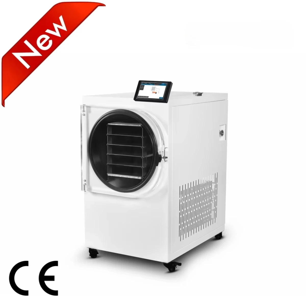 2025 New SJ-08H 8-12kg Small Fruit Vegetables Candy Coffee Tabletop Vacuum Mini Home Use Small Food Freeze Dryer