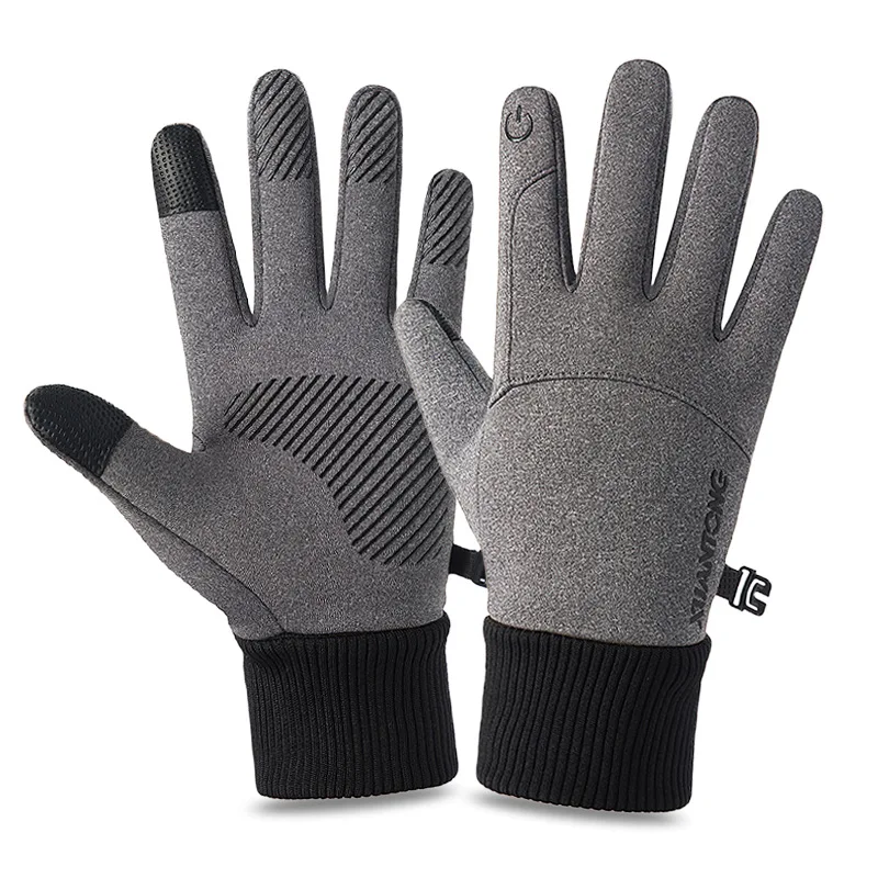 Guantes de pantalla táctil para hombre y mujer, manoplas tácticas impermeables para senderismo, esquí, ciclismo al aire libre, a prueba de viento,