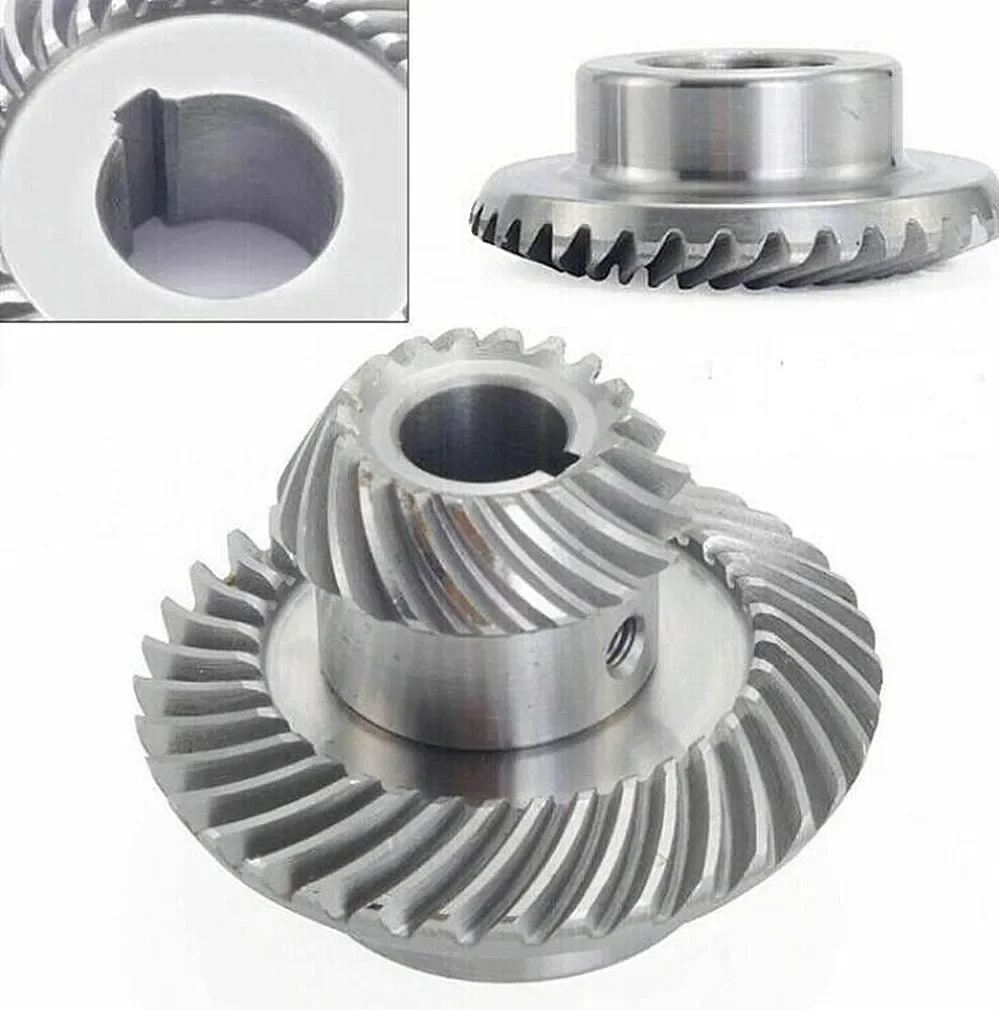 2PCS/Set Pair Spiral Bevel Gear C77+C96 3# 4# Milling Machinery Lifting CNC Vertical Mill Tool For Bridgeport Part