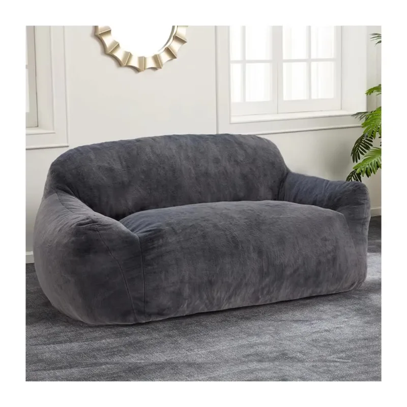 wide armrest bean bag sofa floor sofa soybean bag lazy sofa bedroom living room apartment