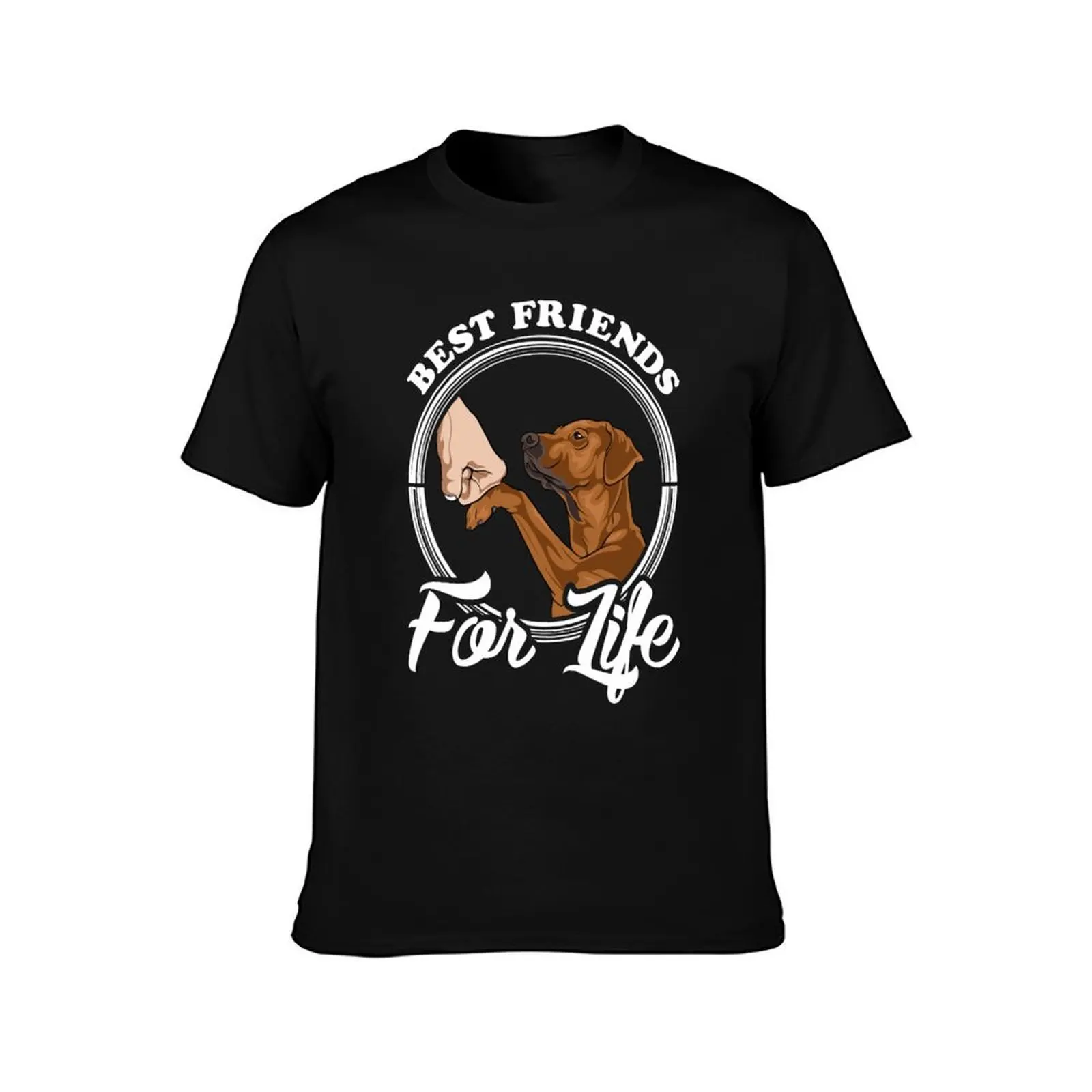 Rhodesian Ridgeback Lover Design Best Friends For Life T-Shirt essential t shirt T-Shirt
