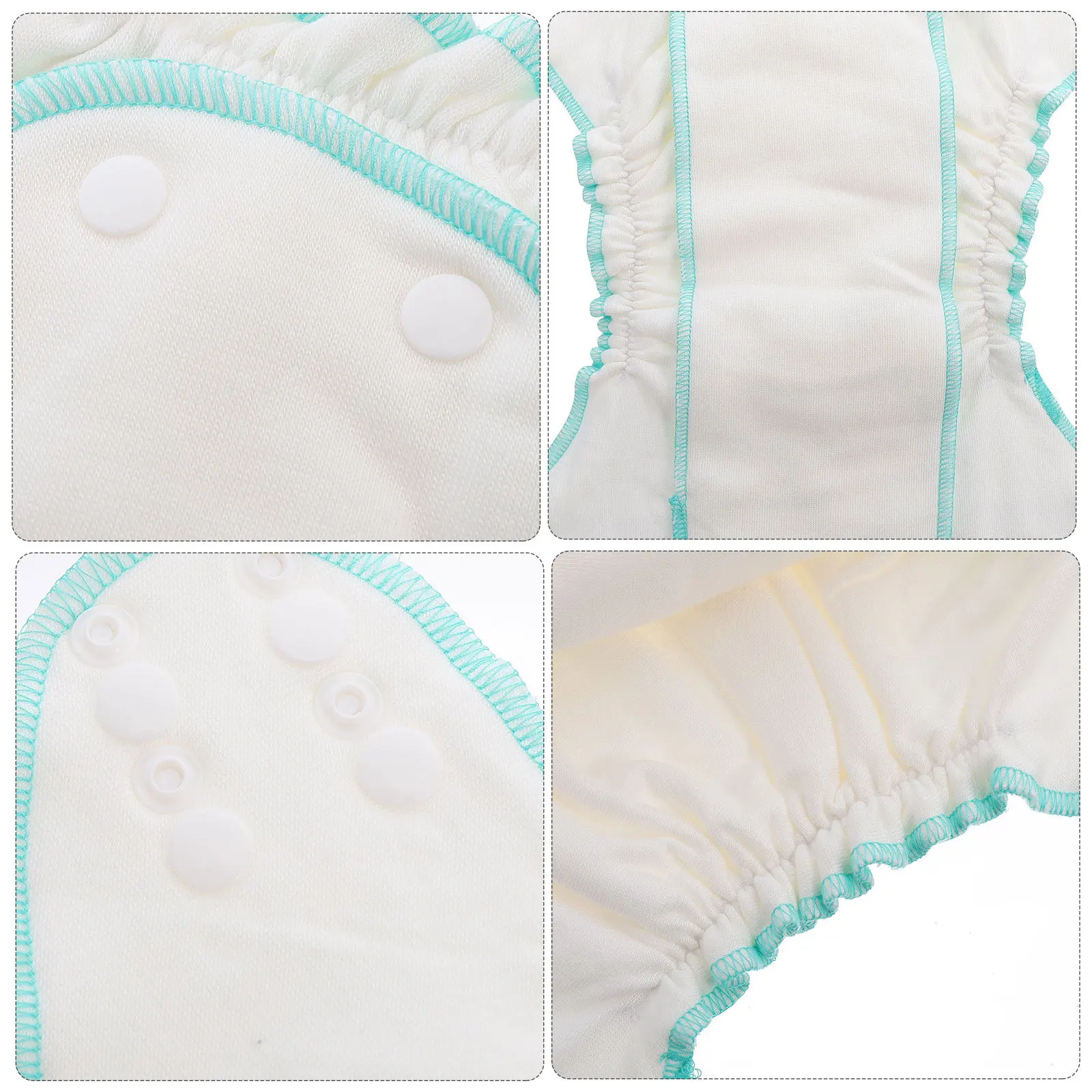 

Baby Diaper Breathable Bamboo Cotton Changing Pad Portable Waterproof Reusable Washable Infant Diaper Cushion Baby Blanket