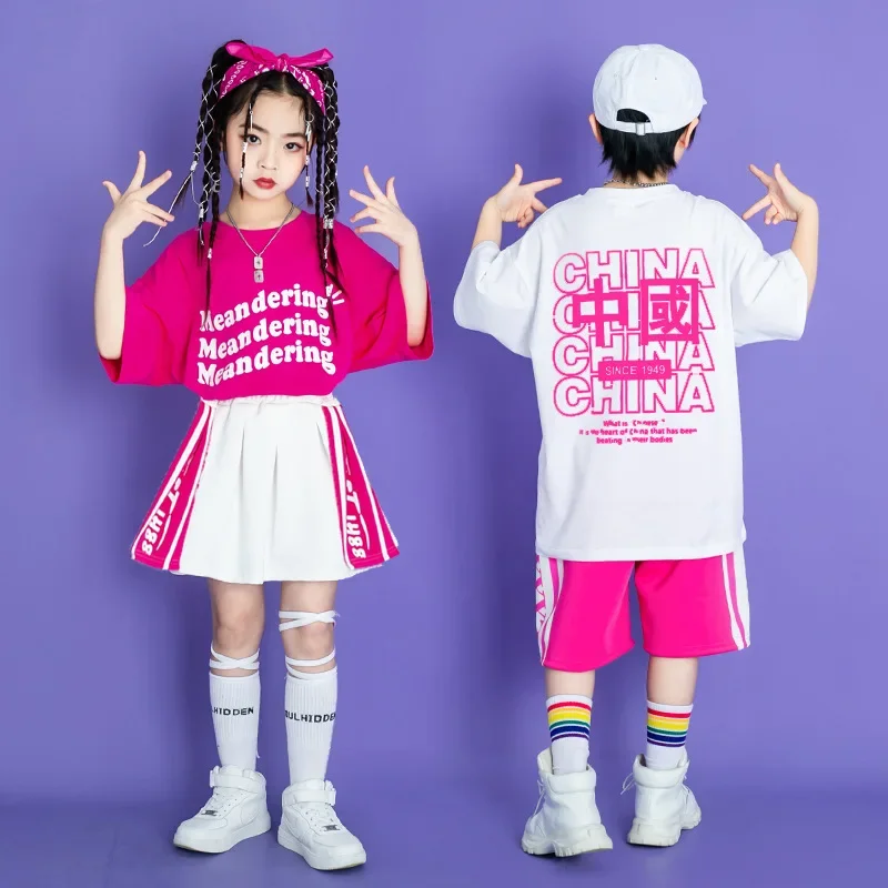 

Children's performance clothes for the opening ceremony of the Children's Sports Meet China-Chic Children's Cheerleading Competi