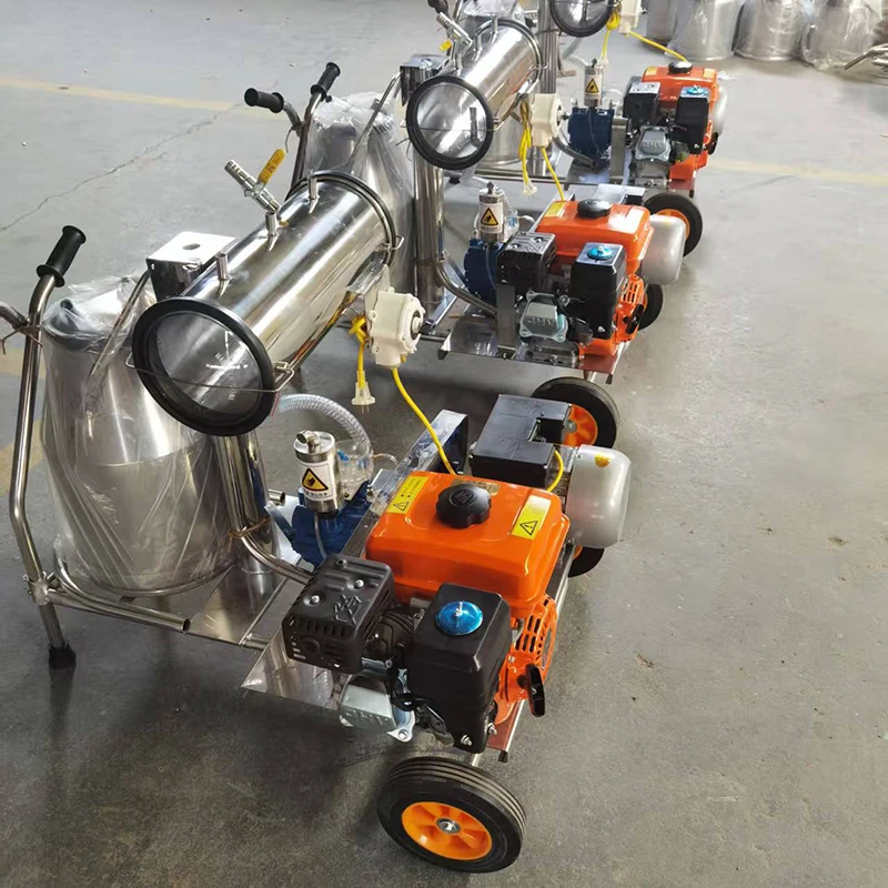 Portable Electric Power Motor Milking Machine, Multipurpose for Cow Goat Camel, Small Type Dairy Equipment