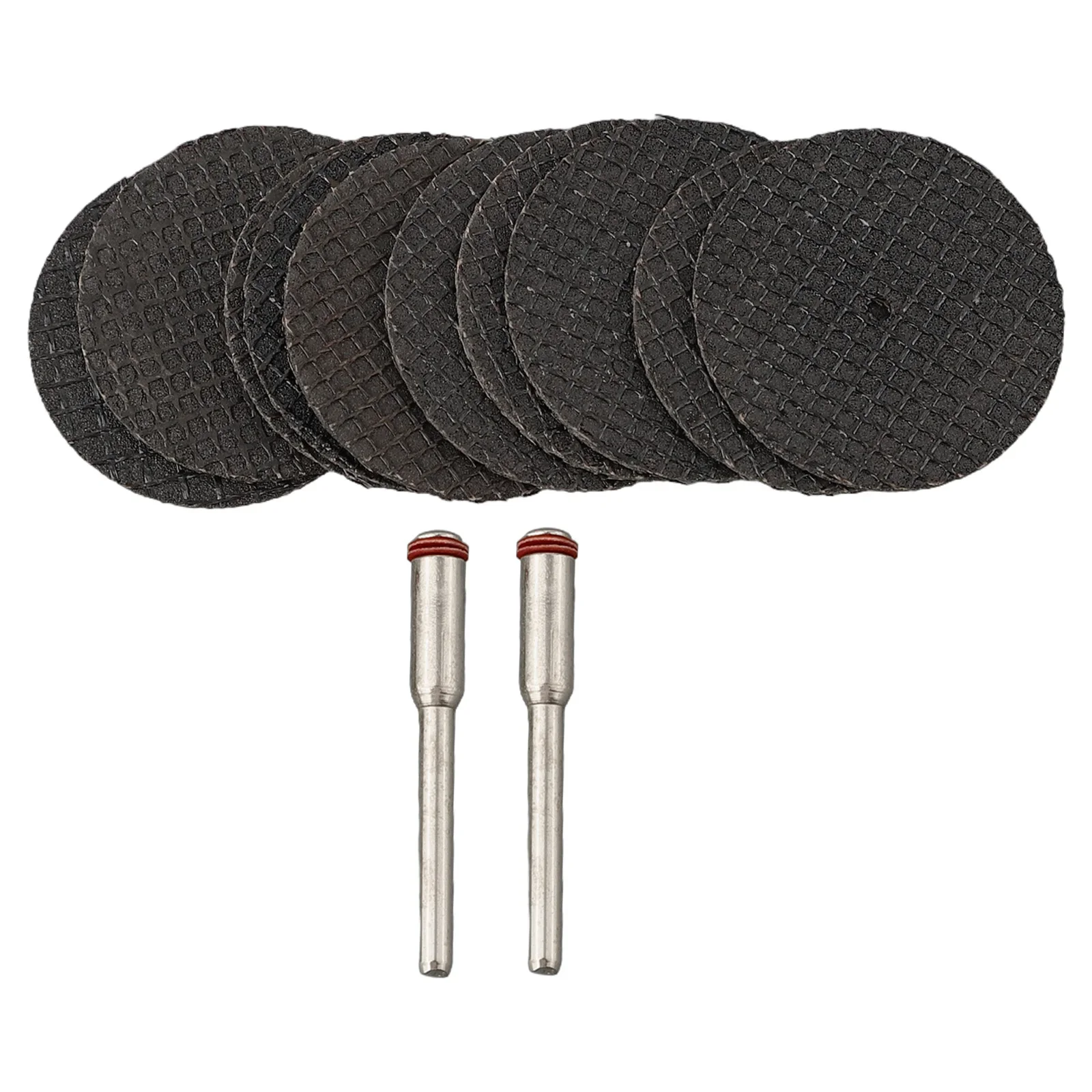 10개 미니 톱날 연마 절단 디스크 32mm 맨드릴 포함 연삭 휠 톱날 목공 금속 절단 공구