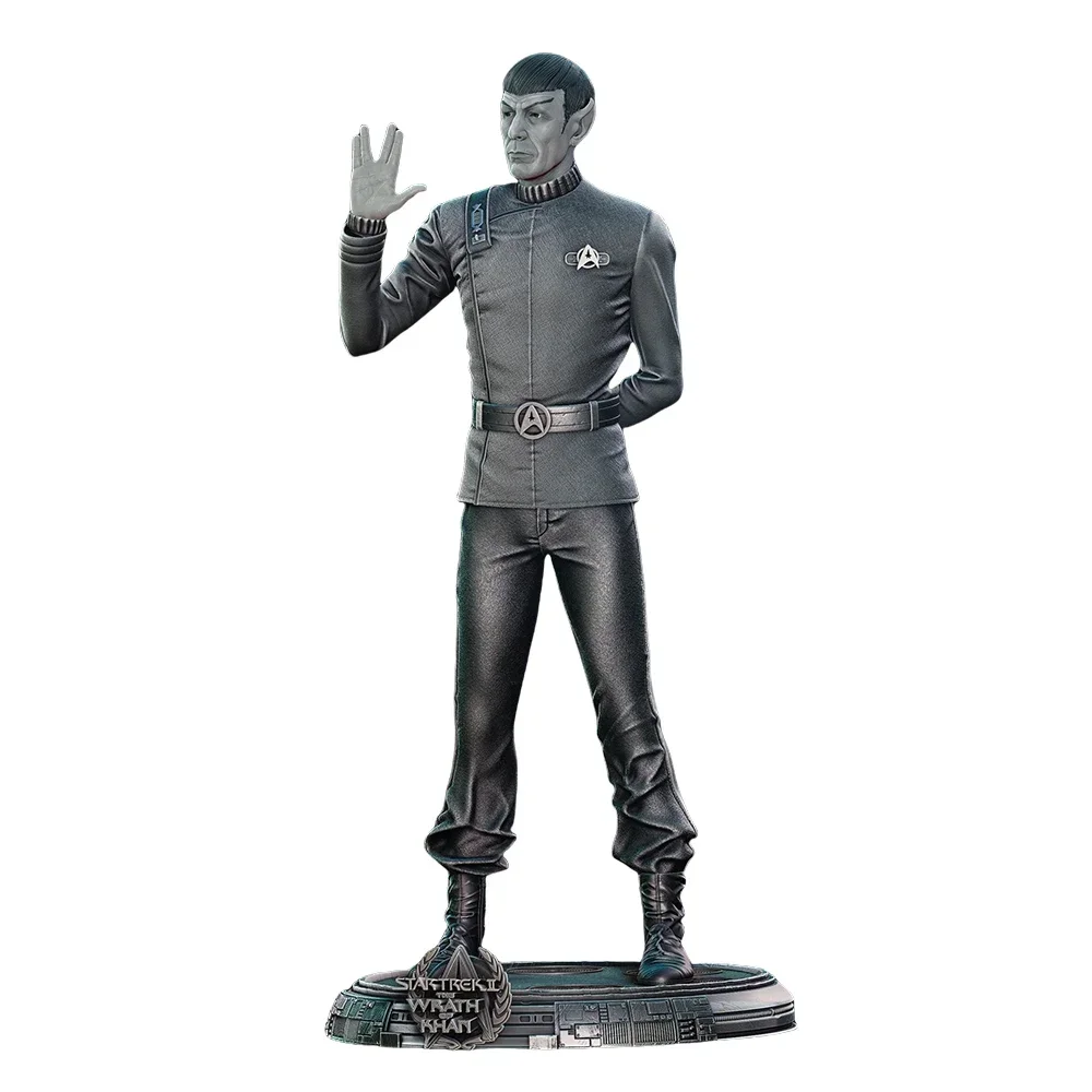 Spock Figure miniatur 1:16, Kit Model Resin tidak dicat plastik A620