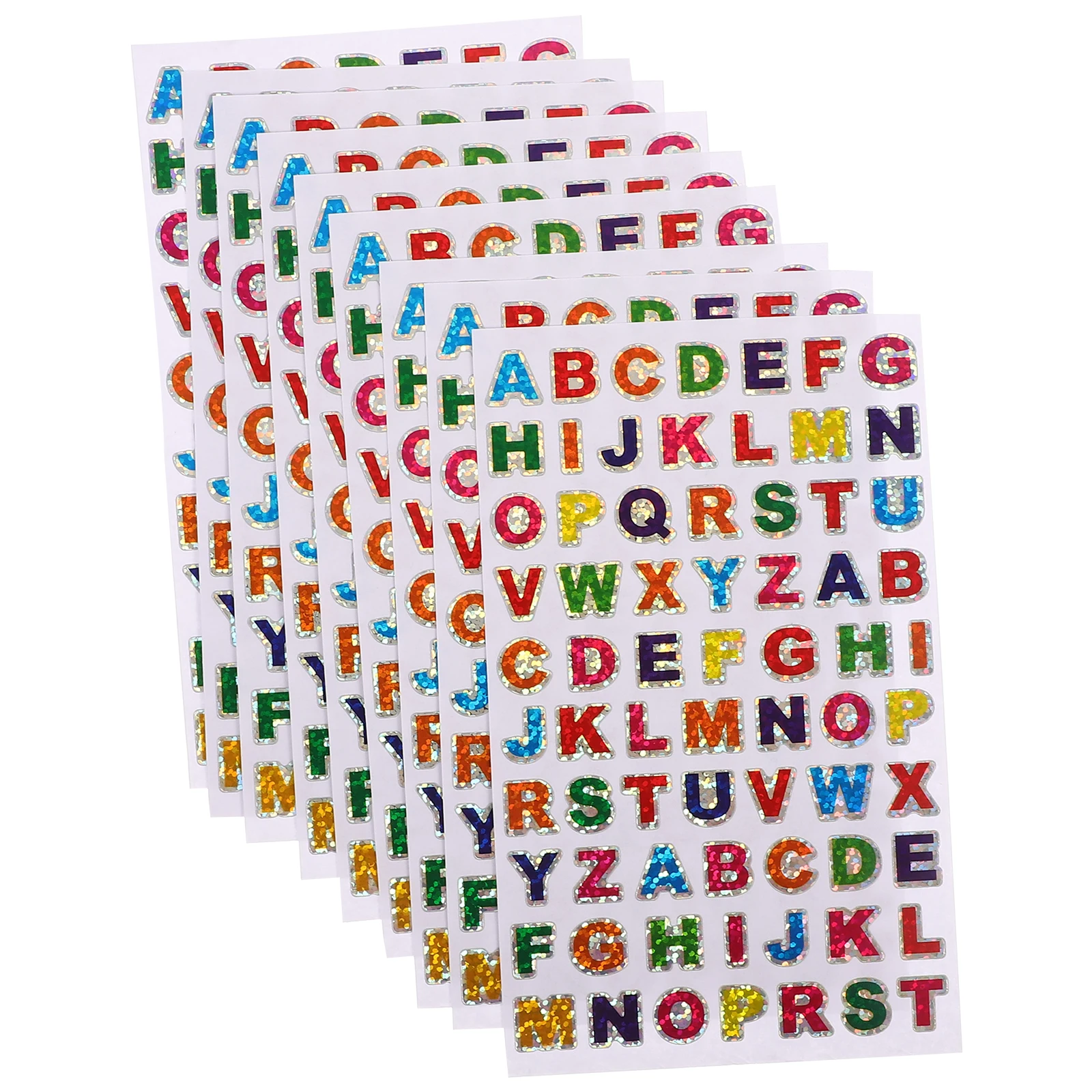 

100pcs Letter Stickers Premium Self Adhesive Alphabet Number Small Letters for Scrapbook DIY Decorative Stationery Kids