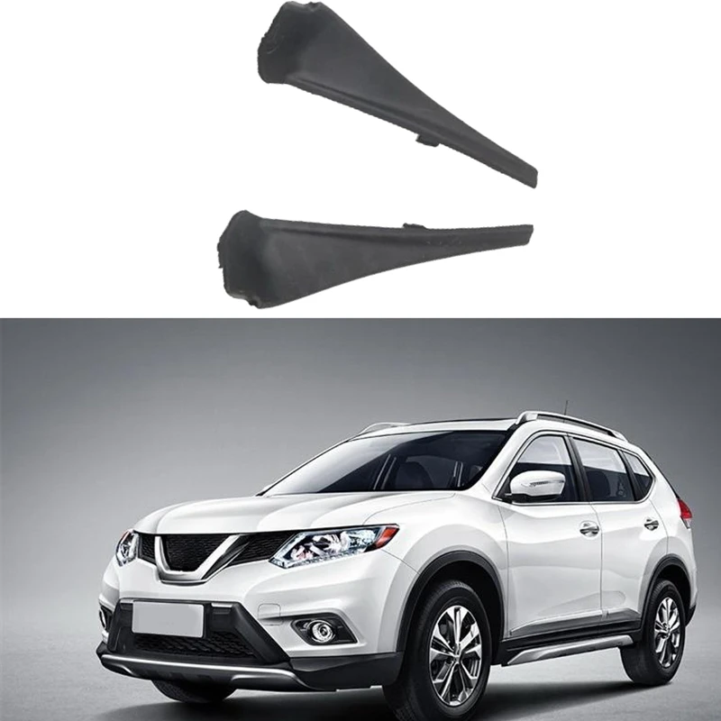 

Car Front Windshield Wiper Arm Cowl Side Trim Cover Water Deflector Plate for Nissan X-Trail Xtrail T32 Rogue 2014-2020