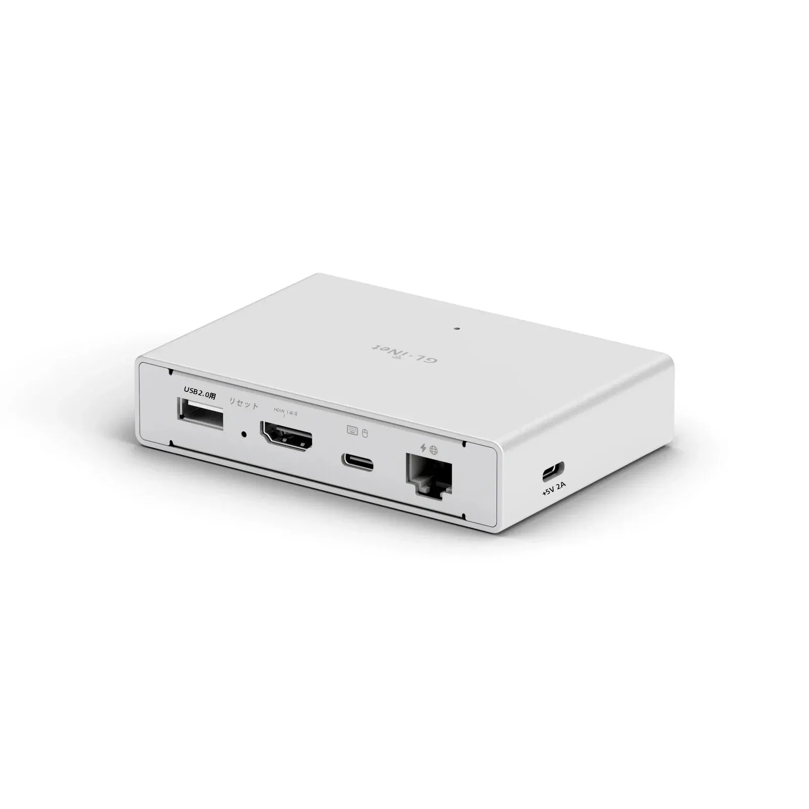 GL.iNet Comet PoE (GL-RM1PE) インターネットリモートKVM、PoE/Type-C給電、4K@30Fps、32GB EMMC、Tailscale、電源管理、KVMスイッチ用