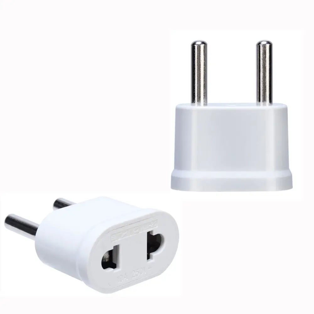 

Travel Mini US To EU Power Adaptor Conversion plugs Adapter Socket Plug Converter