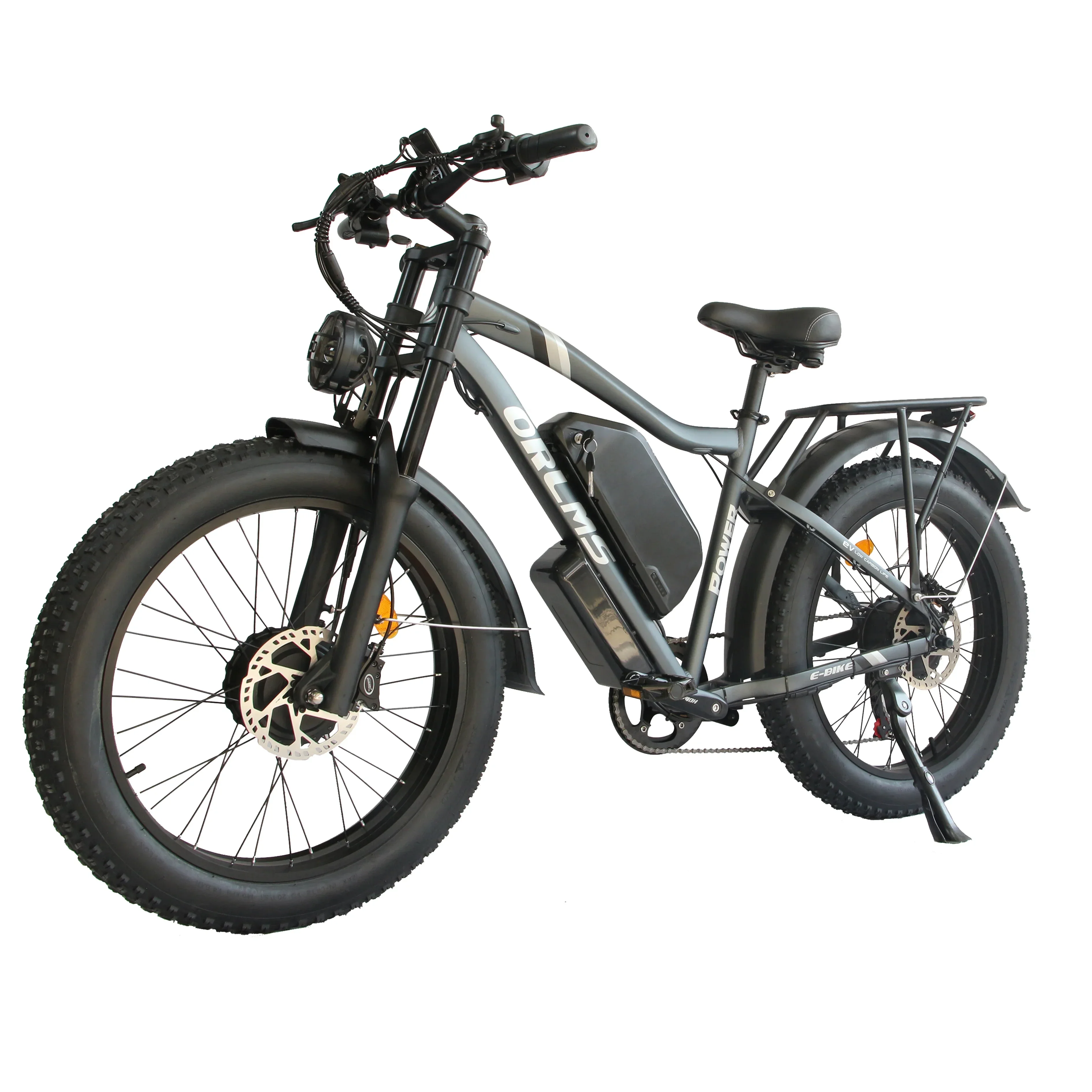 

ORLMS MX500 электронный велосипед для взрослых, аккумулятор 1500 Вт, 52 В, 25 Ач, электрический велосипед, 24 дюйма, вездеходные толстые шины, электронный горный велосипед