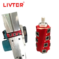 LIVTER Portable Electric Planer Spiral Cutter Head for Bosch 82mm Makita 110mm Replacable Inserts In Stock