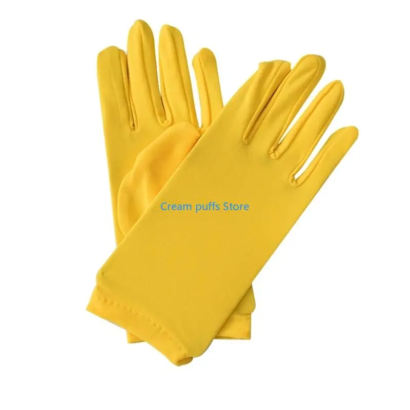 50LE Professional Performances Gloves For Women Thin Design Women's Elastic Gloves Great For Ballet And Parties
