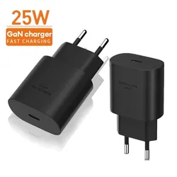 25W Super Fast Charger Usb Type C Cargador S21 A52S A71 A70 S20 FE S22 5G Power Adapter For Samsung Galaxy Note20 S10