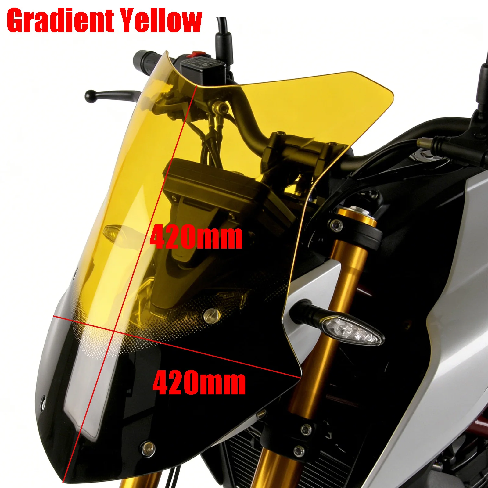 

Ветровое стекло для мотоциклов BMW R1200GS, R1250GS, R1200GS Adv, R1250GS, R1250GSA 2013-2025 – Защитный дефлектор ветра