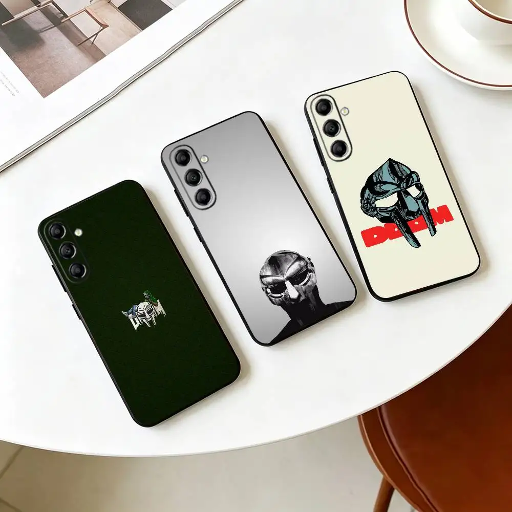 M-MF DOOM Hip Hop  Phone Case For Samsung Galaxy A73,A72,A71,A70,A53,A52,A51,Soft Silicone Black Cover
