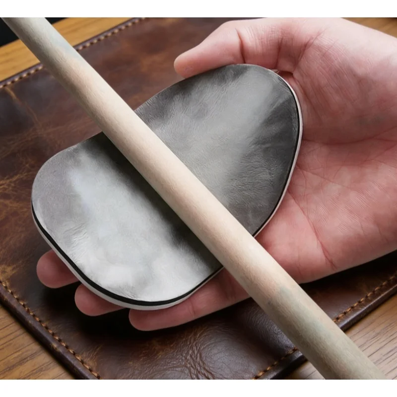 

1 шт. Губка для полировки и чистки бильярдных киев, двусторонняя, матовая, подходит для киев для пула, бильярда (Black Eight) и снукера, многоразовая