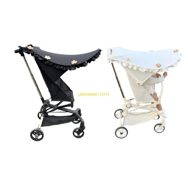 

23GD Infant Strollers Sunshade Canopy Sun Protections Baby Pushchair Cart Awning