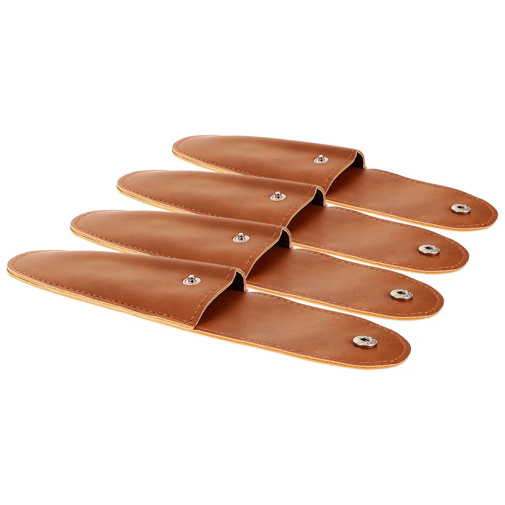 

4 Pcs Harmonica Storage Pouch Case T-shaped Corkscrew for Multiple Harmonicas