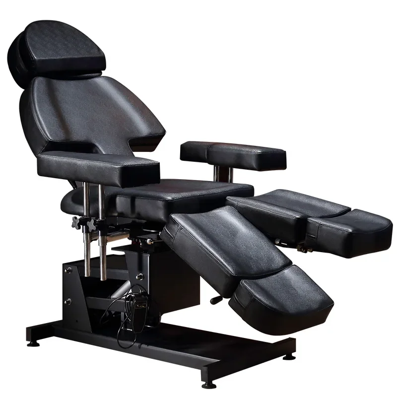 Electric tattoo bed multifunctional chair beauty  full back recliner