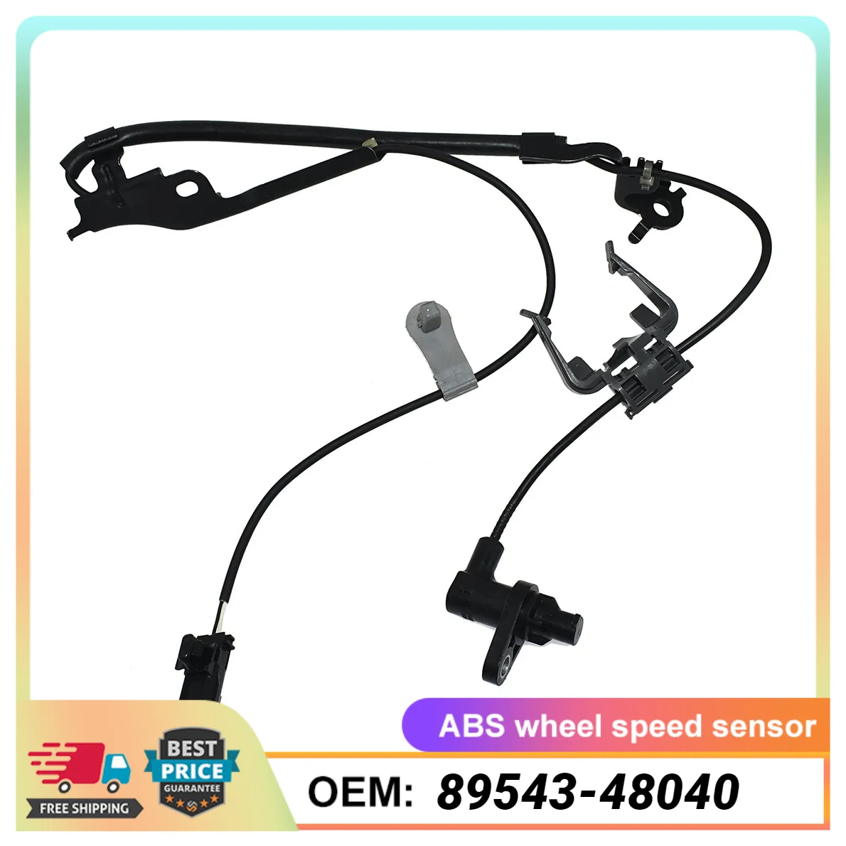 Front Left ABS Wheel Speed Sensor 89543-48040 8954348040 for Toyota Highlander 2008-2013