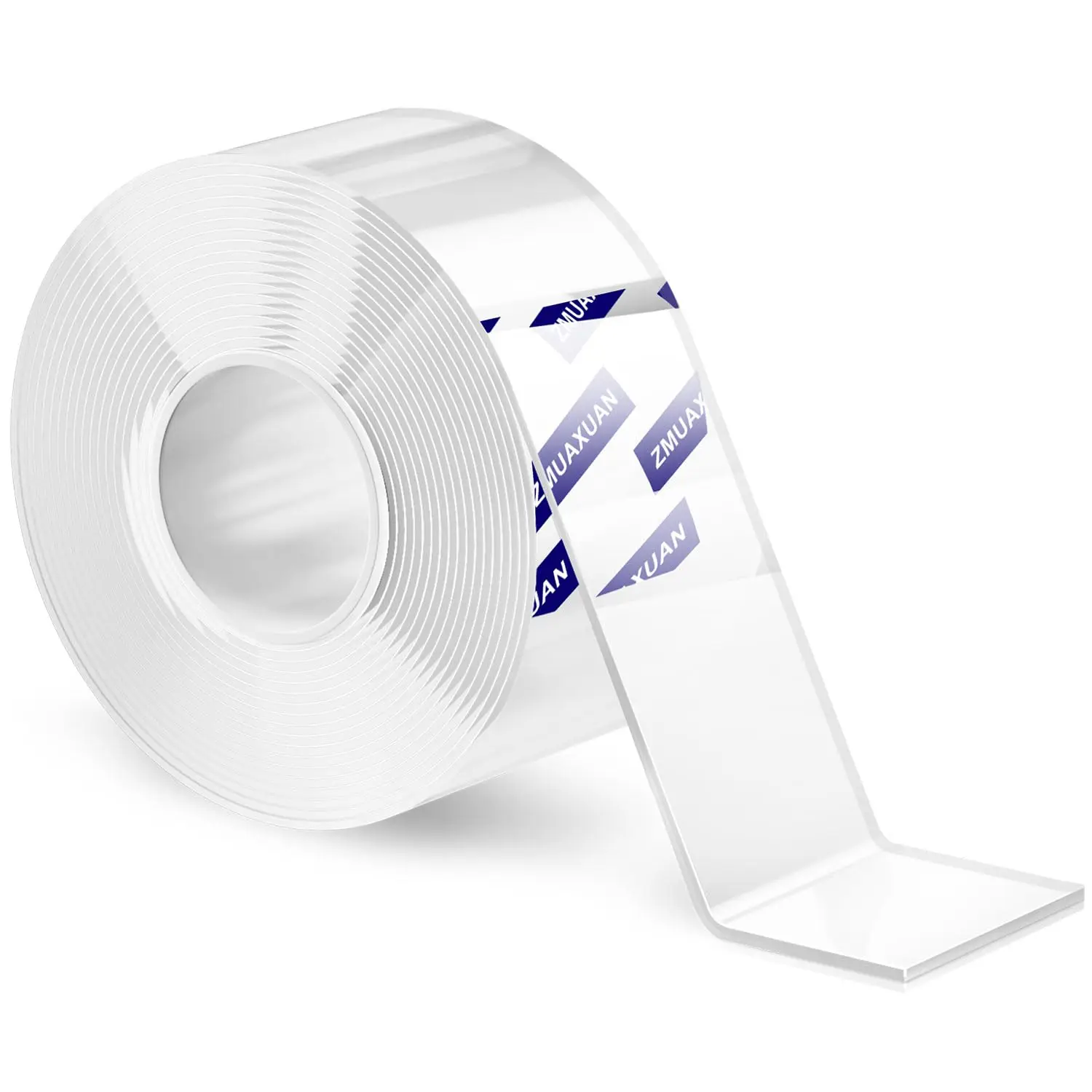 

Strong Nano Double Sided Tape Heavy Duty Mounting, Clear Removable Sticky Strips for Hanging Pictures Posters Carpets