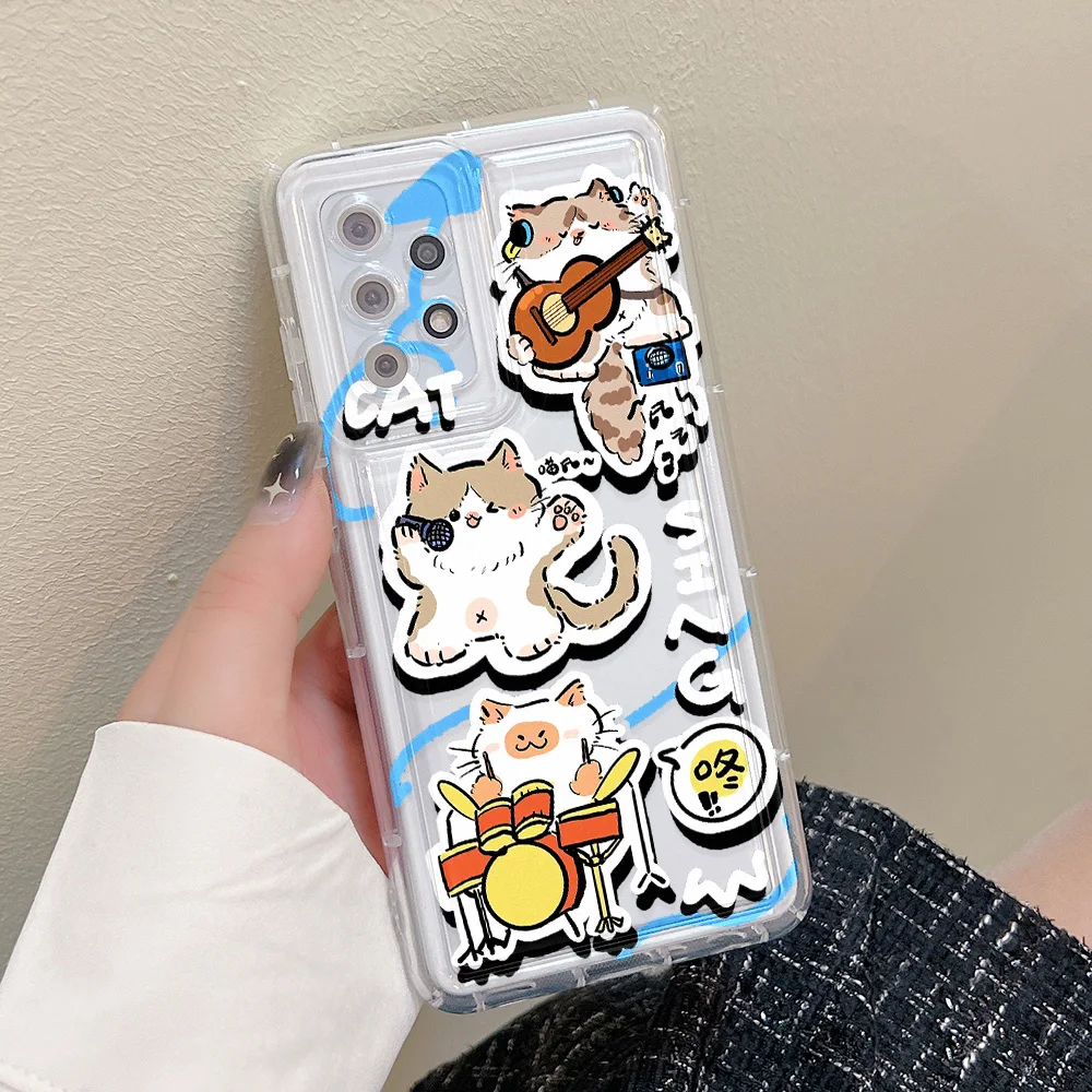 Cute Dinosaur Phone Case For Xiaomi Redmi Note 13 Cases Redmi Note 12 11S 10S 10 8 9S 9 10 11 Pro 12C 10C 13C 9C NFC Funda Cover