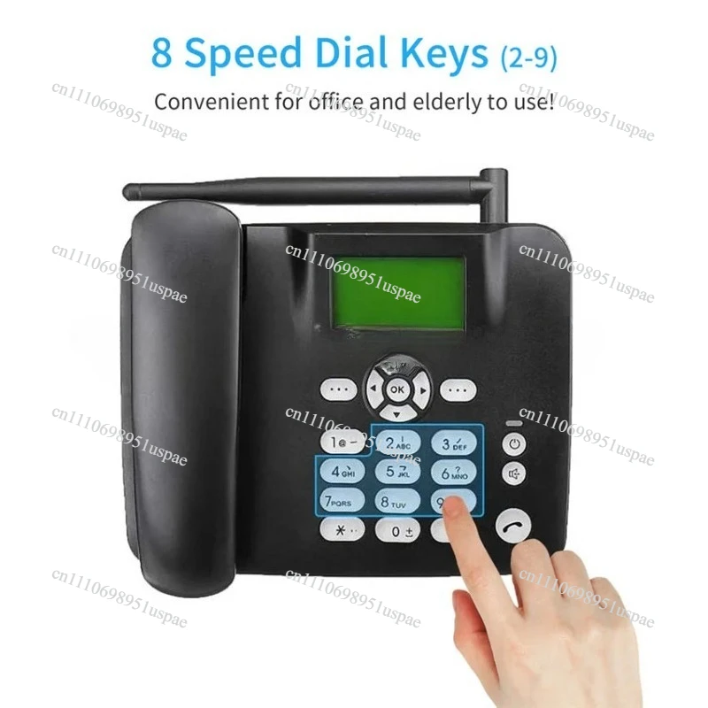 Mobile Wireless Card Insertion 2G Phone GSM Office Home Card Insertion Fixed Line Phone for office / store / bank /school /hotel