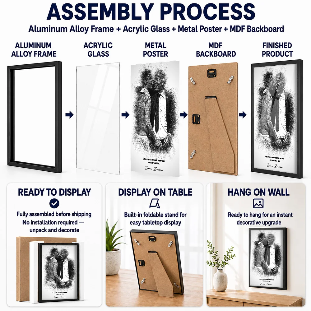 Zinedine Zidane Trophy Kiss Framed Aluminum Metal Poster Personalized Sketch Drawing Wall Art For Sports Lounge And Games Room