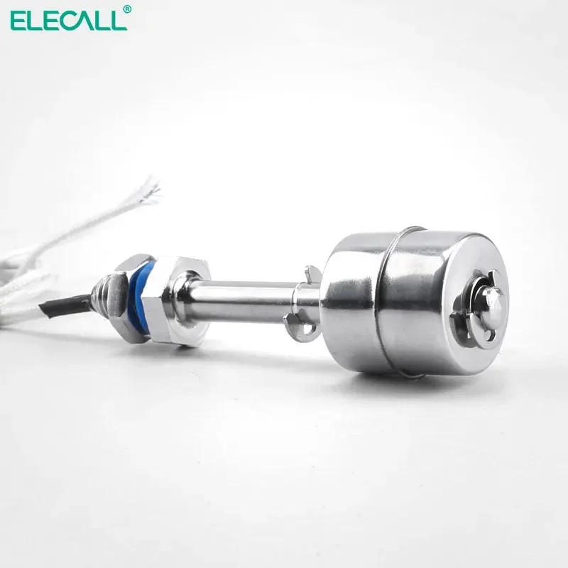 ELECALL Water Level Float Switch Water Tower  Pump Tank NO/NC Automatic Controller Flow Sensor stainless steel 2A1