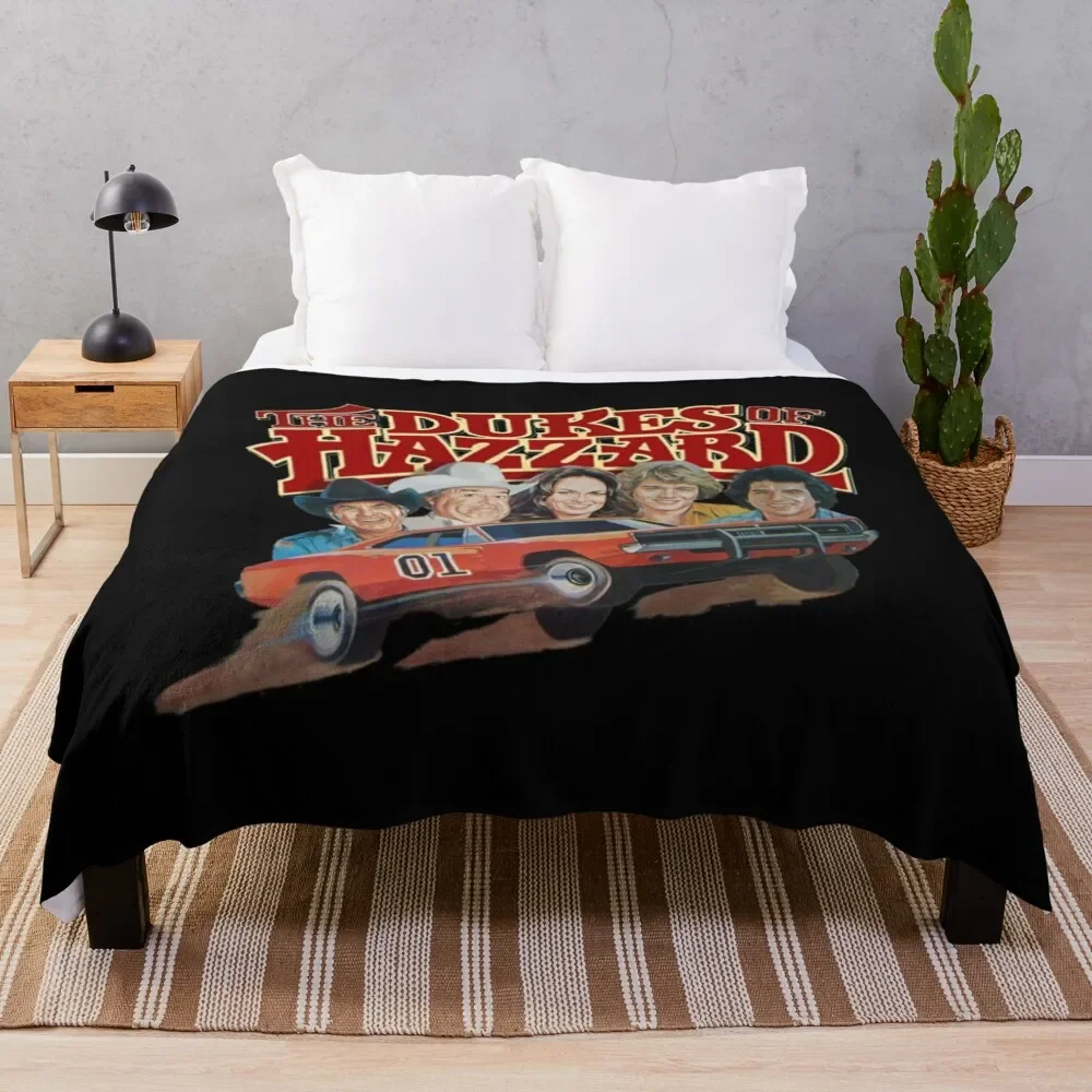 

Dukes Of Hazzard T-ShirtDukes of Hazzard and General Lee Throw Blanket Luxurious Soft Blanket Holiday Gift for Family