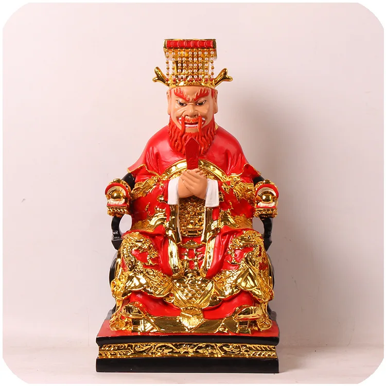 A SET 4PCS # Four Seas Dragon King Wholesale Taoism Buddhism temple altar supplies Professional Buddha shrine Tan Worship