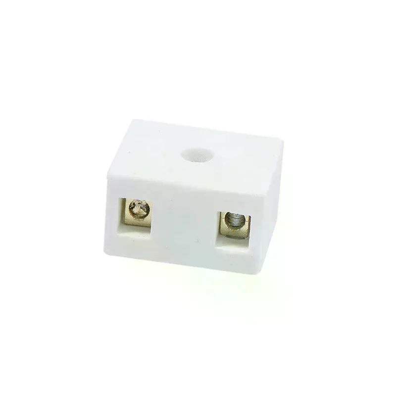 5Pcs Ceramic Post Terminal Blocks 10A 250V Home Improvement Electrical Equipment Supplies Connectors Terminals Connectors