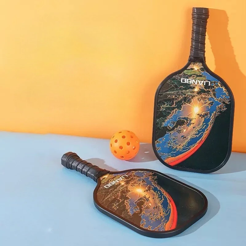 مجموعة مجاديف كرة البيسبول، مقابض مضادة للانزلاق، مضرب تنس الشاطئ، مضرب Usapa المعتمد خفيف الوزن للرياضات الخارجية للرجال والنساء #6