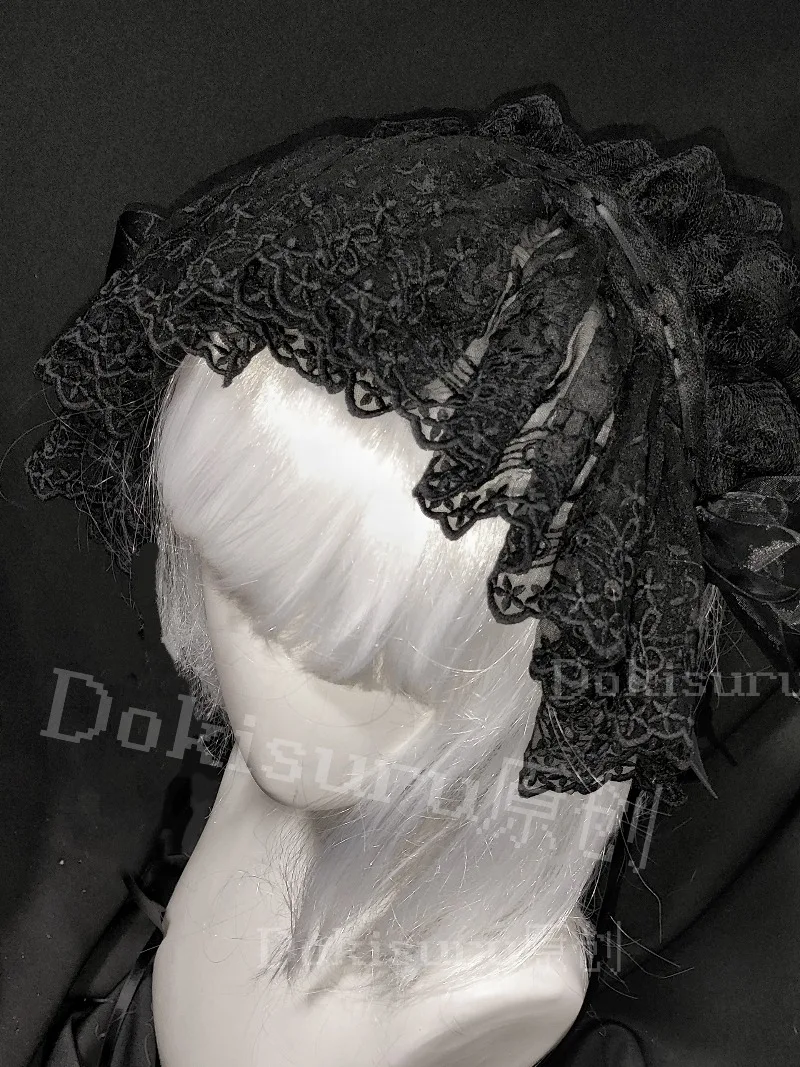 الأصلي ثقافة فرعية 2D الملاك Realm القوطية Haeadband اليابانية لوليتا الحلو لطيف Kawaii هيرباند إكسسوارات الشعر للفتيات السيدات #6