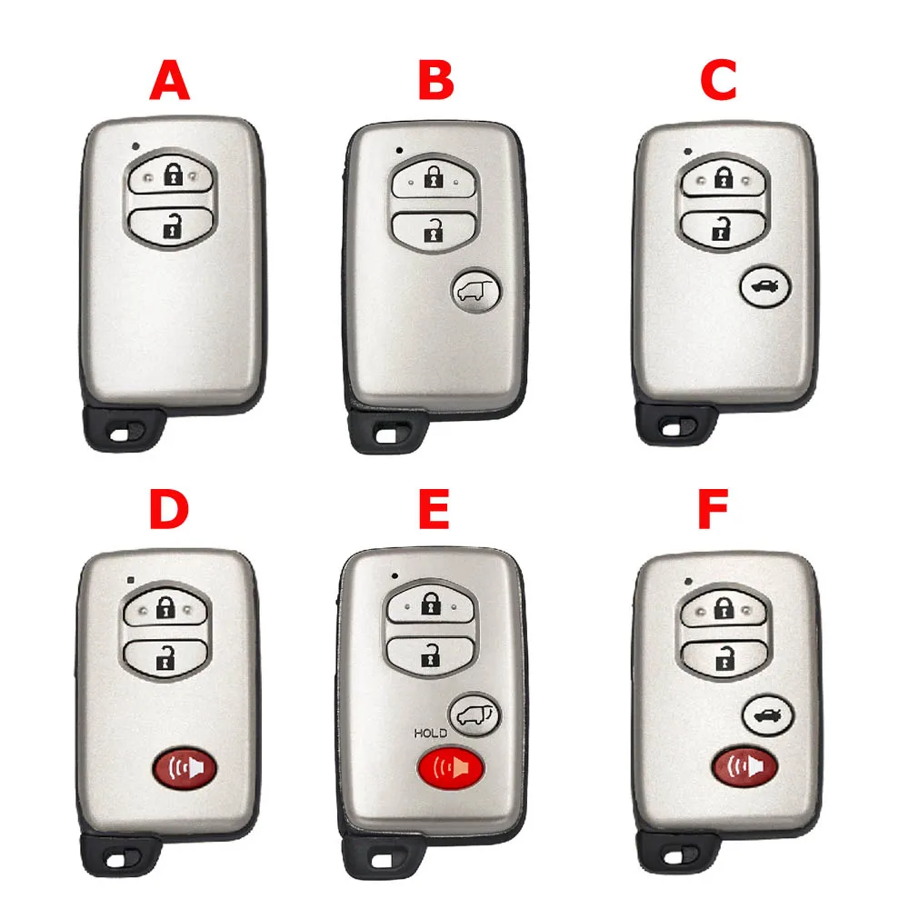 Lonsdor LT20-01 Smart Remote Car Key Keyless Board 0140 3370 5290 A433 F433 For Toyota/Lexus 4D 8A Work with K518PRO/ISE KH100+