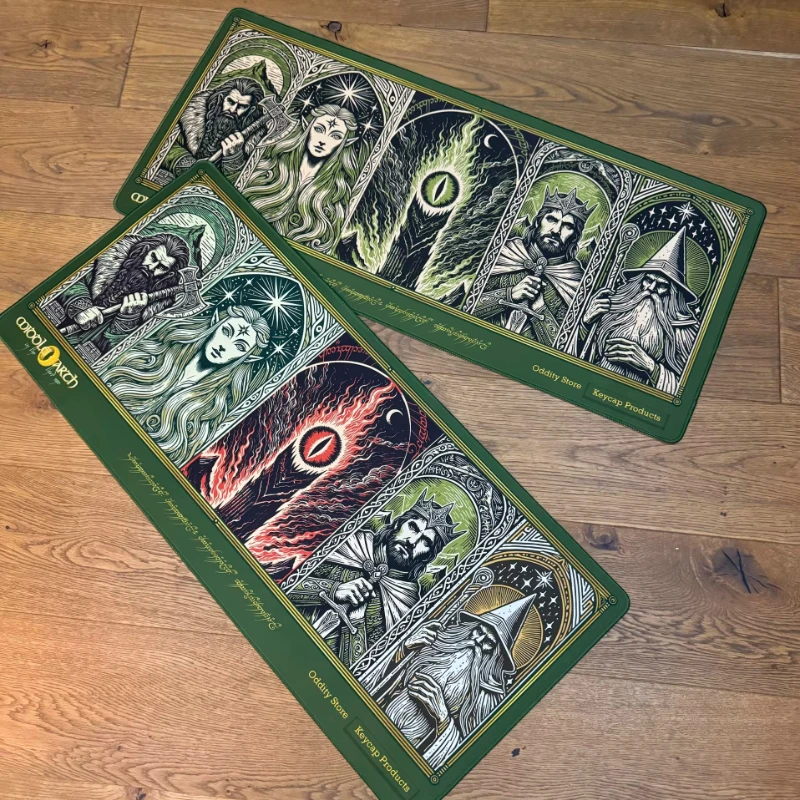 

Middle-earth Theme Mouse Pad Custom Rubber Good Feel 4mm Large Size Anti Slip Office Comfortable DeskPad Gaming Accessories DIY