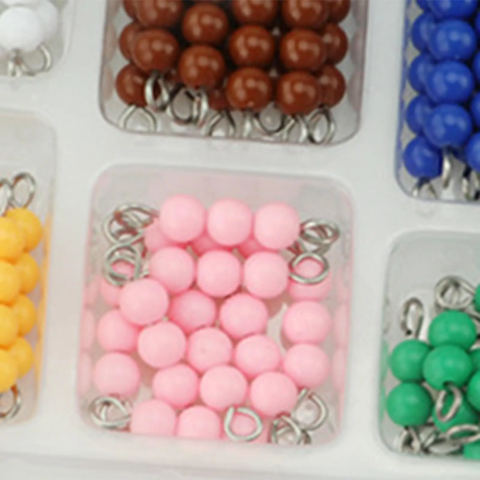 FOTO 5 - Учебное пособие для подсчета бусин Монтессори