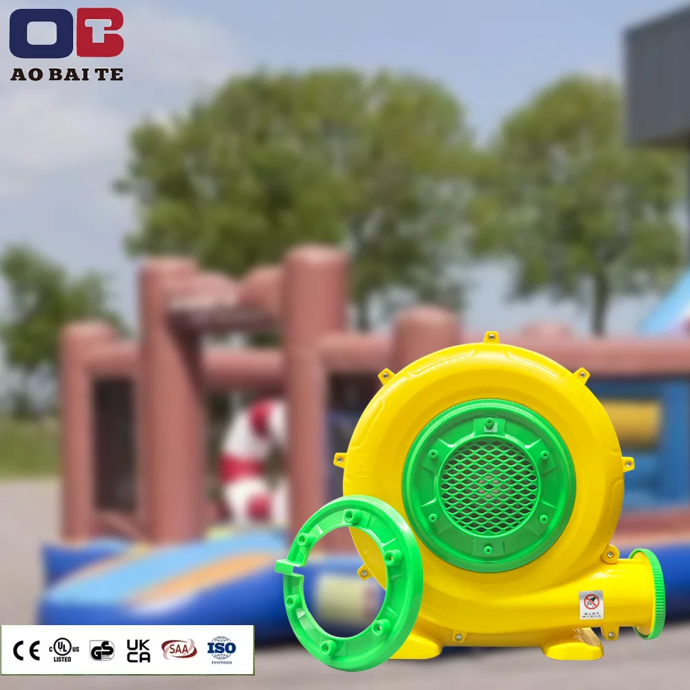 

High Power 550W Medium Pressure Electric air Blower Machine for Inflatable Slide Jumping Castle Bounce House