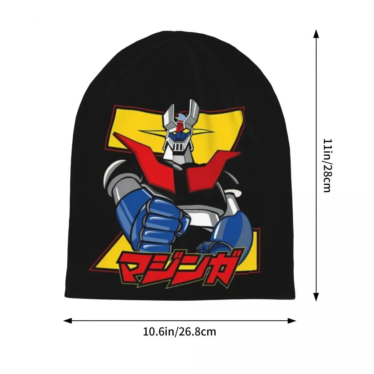 Mazinger Z Goldorak Actarus Grendizer Mask Men Women Adult Beanies Caps Knitting Bonnet Hat Warm Autumn Winter Skullies Hats