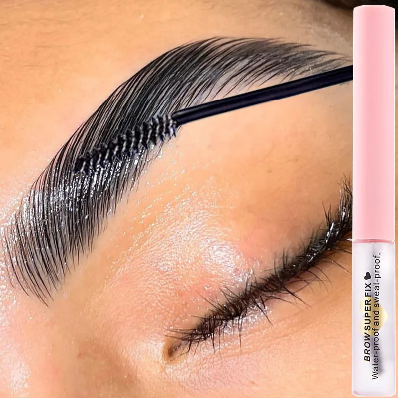 Wasserdichte Augenbrauen Styling Gel Creme transparente Brauen Wachs dauerhafte 3D Wild Brow Styling Flüssigkeit für Augenbrauen heben Frauen Kosmetik