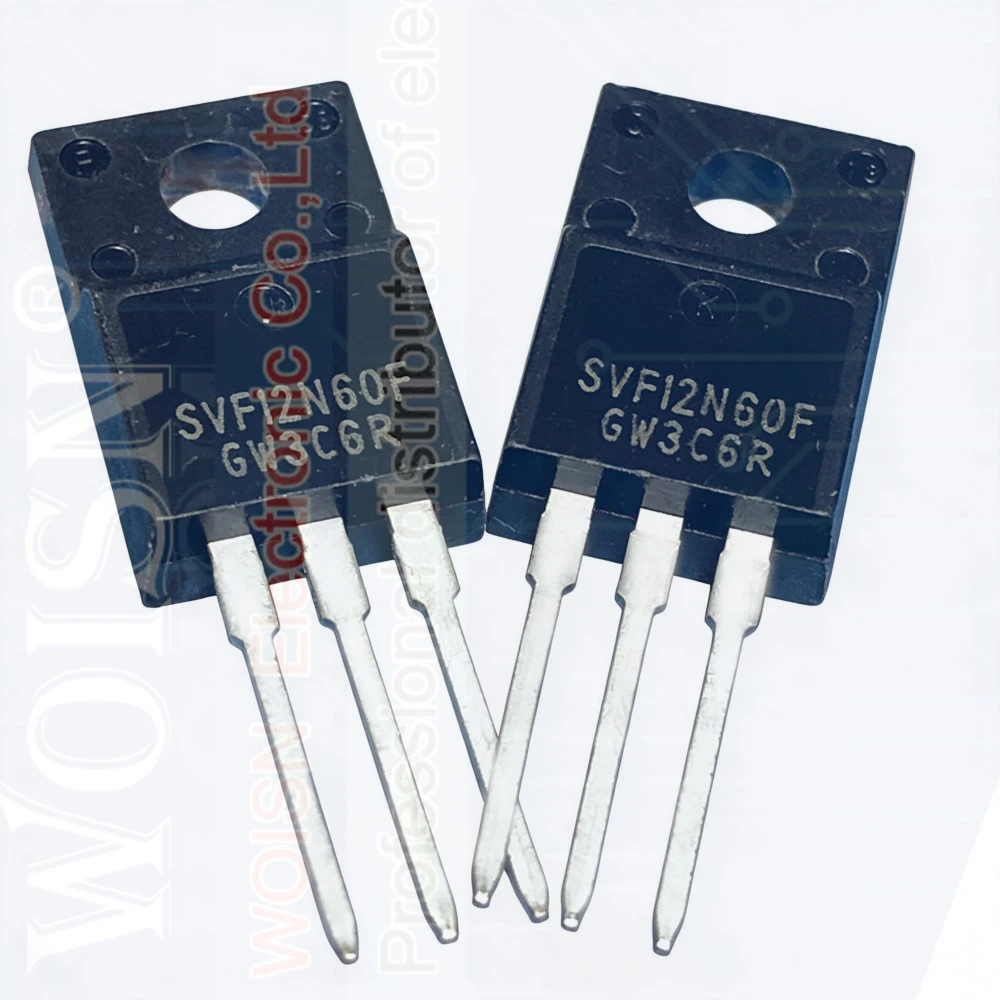 （1-5PCS） SVF12N60F 600V 12A TO-220F