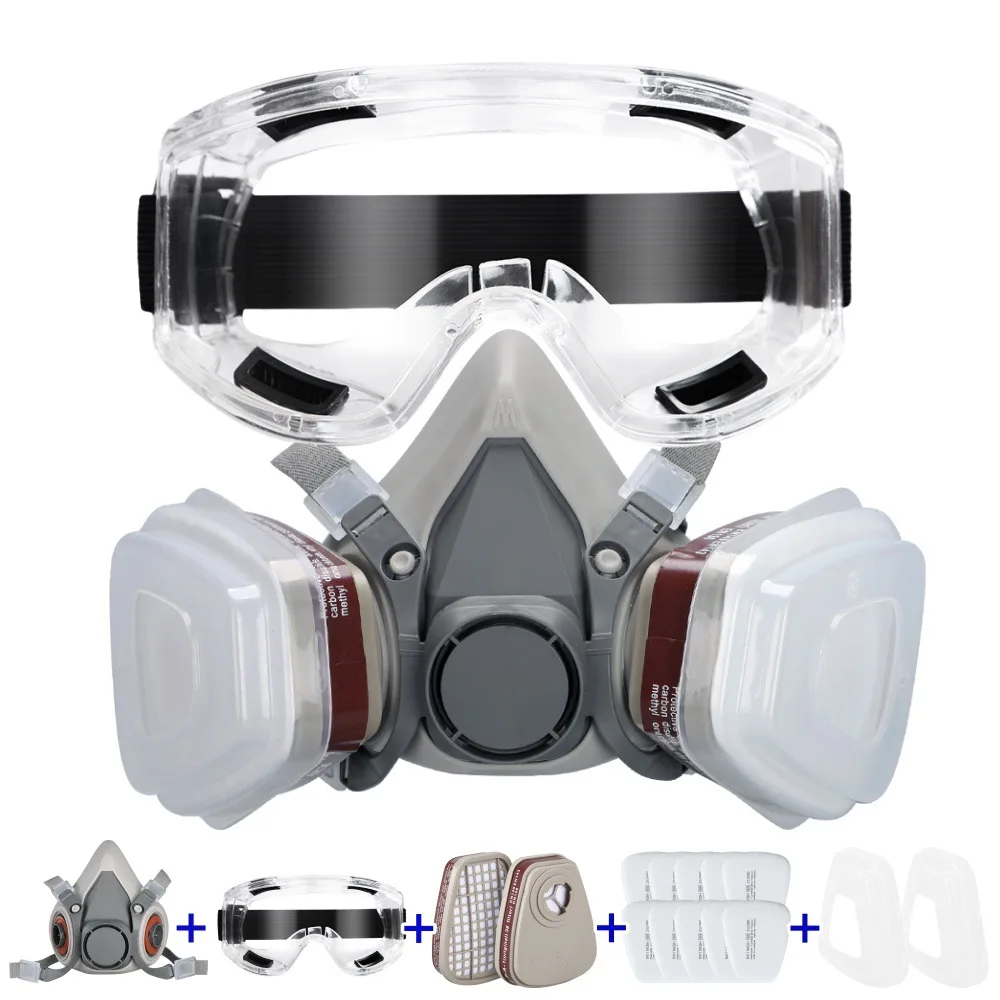 Gas Mask Suitable for Spray Painting Pesticide Chemical Decoration Gas Formaldehyde Gas Mask